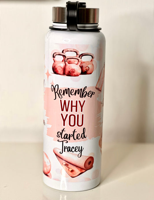 Personalised water bottle