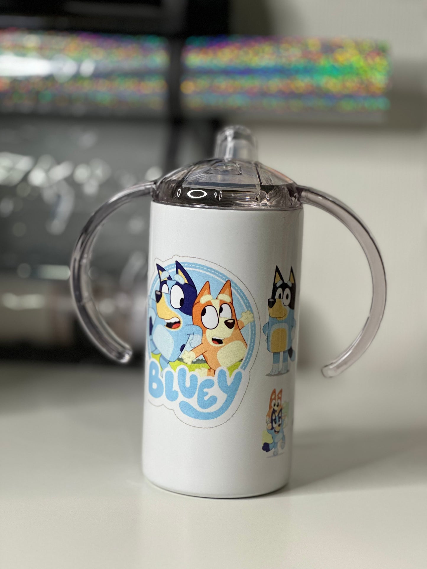 Character Sippy Cup either interchangeable lids